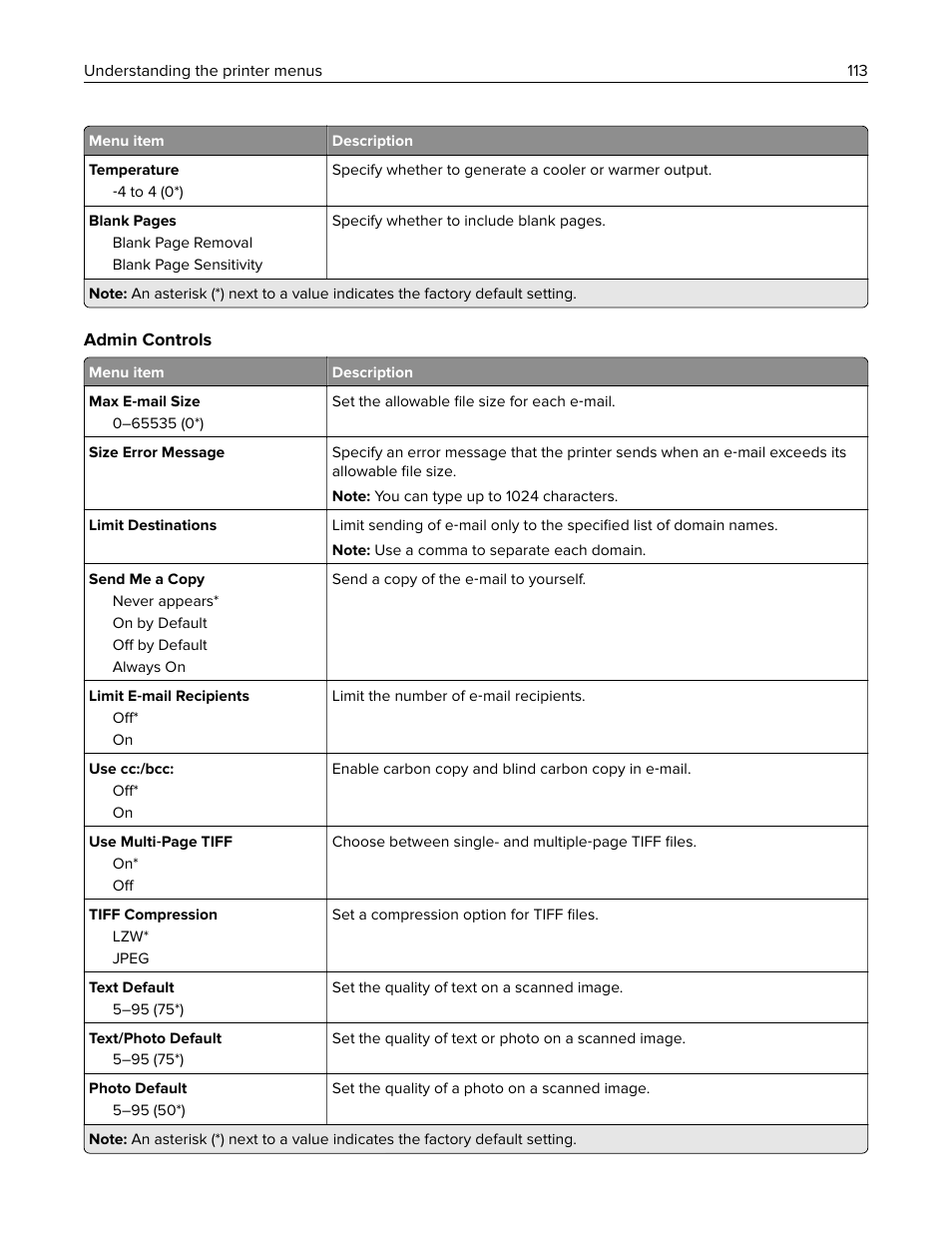 Lexmark CX622ade Color Laser Printer User Manual | Page 113 / 270