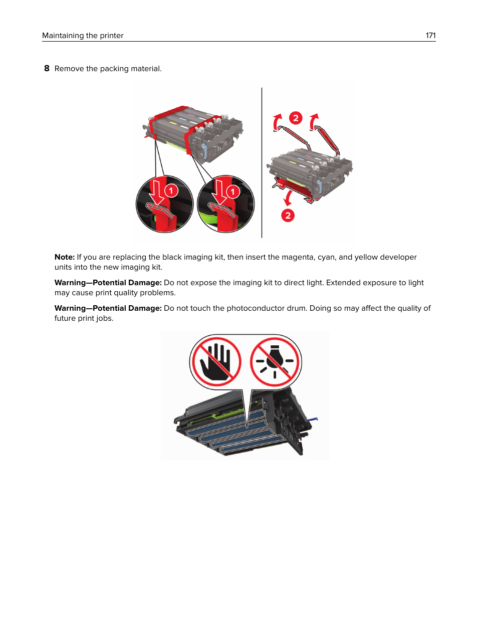 Lexmark CX622ade Color Laser Printer User Manual | Page 171 / 270