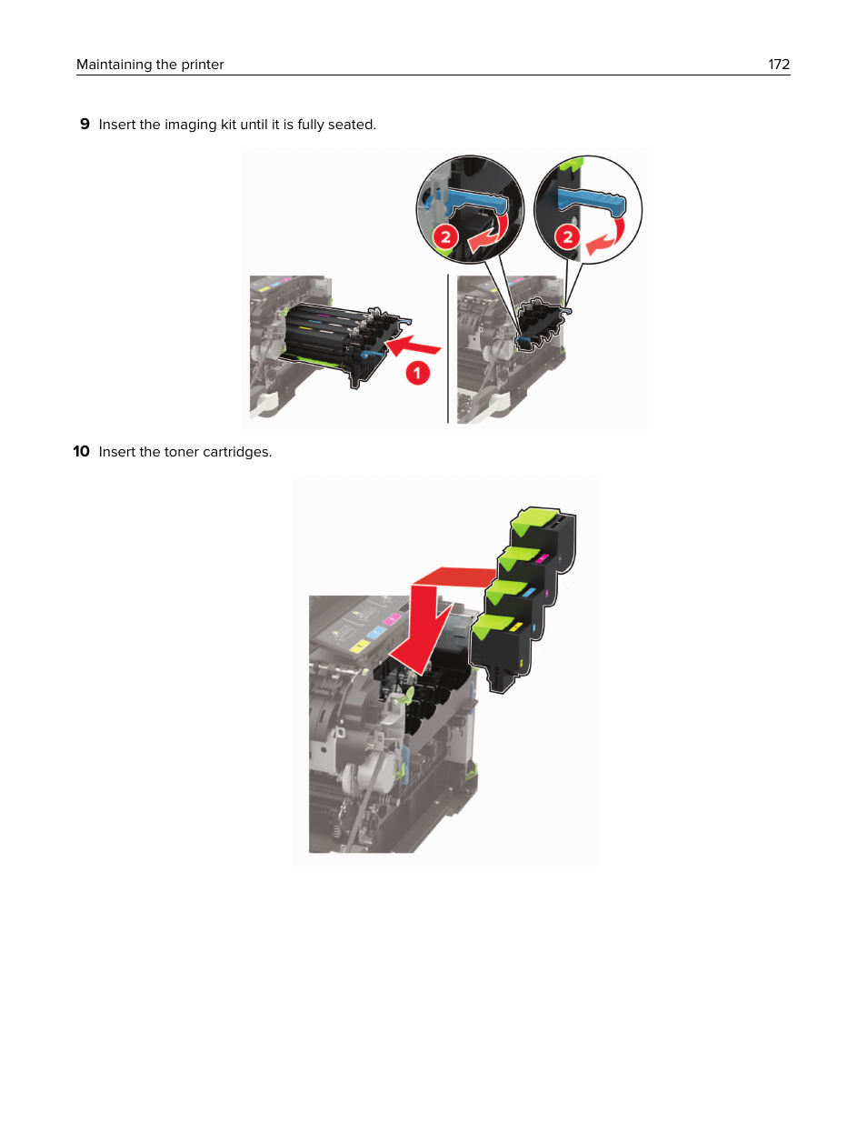 Lexmark CX622ade Color Laser Printer User Manual | Page 172 / 270