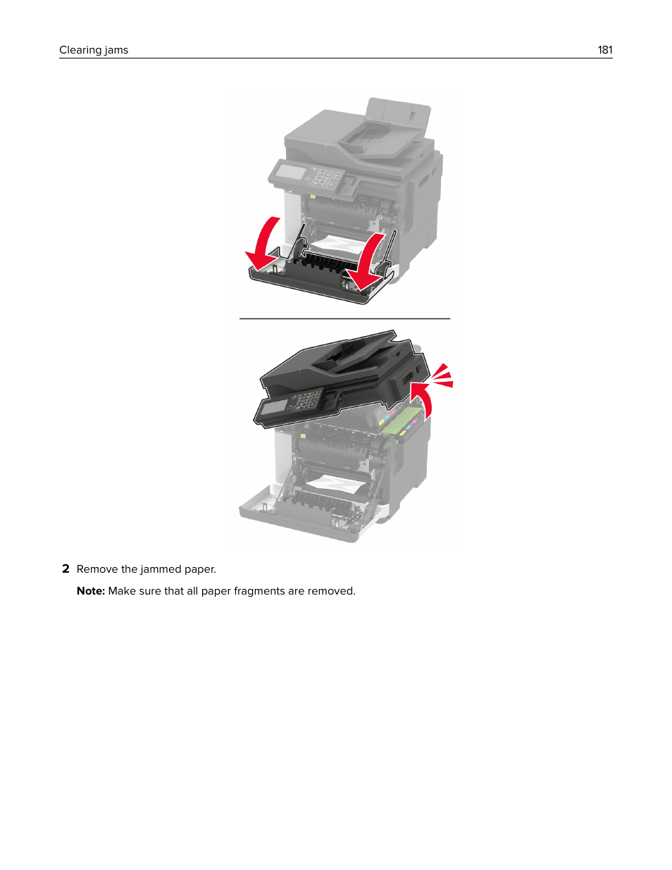 Lexmark CX622ade Color Laser Printer User Manual | Page 181 / 270