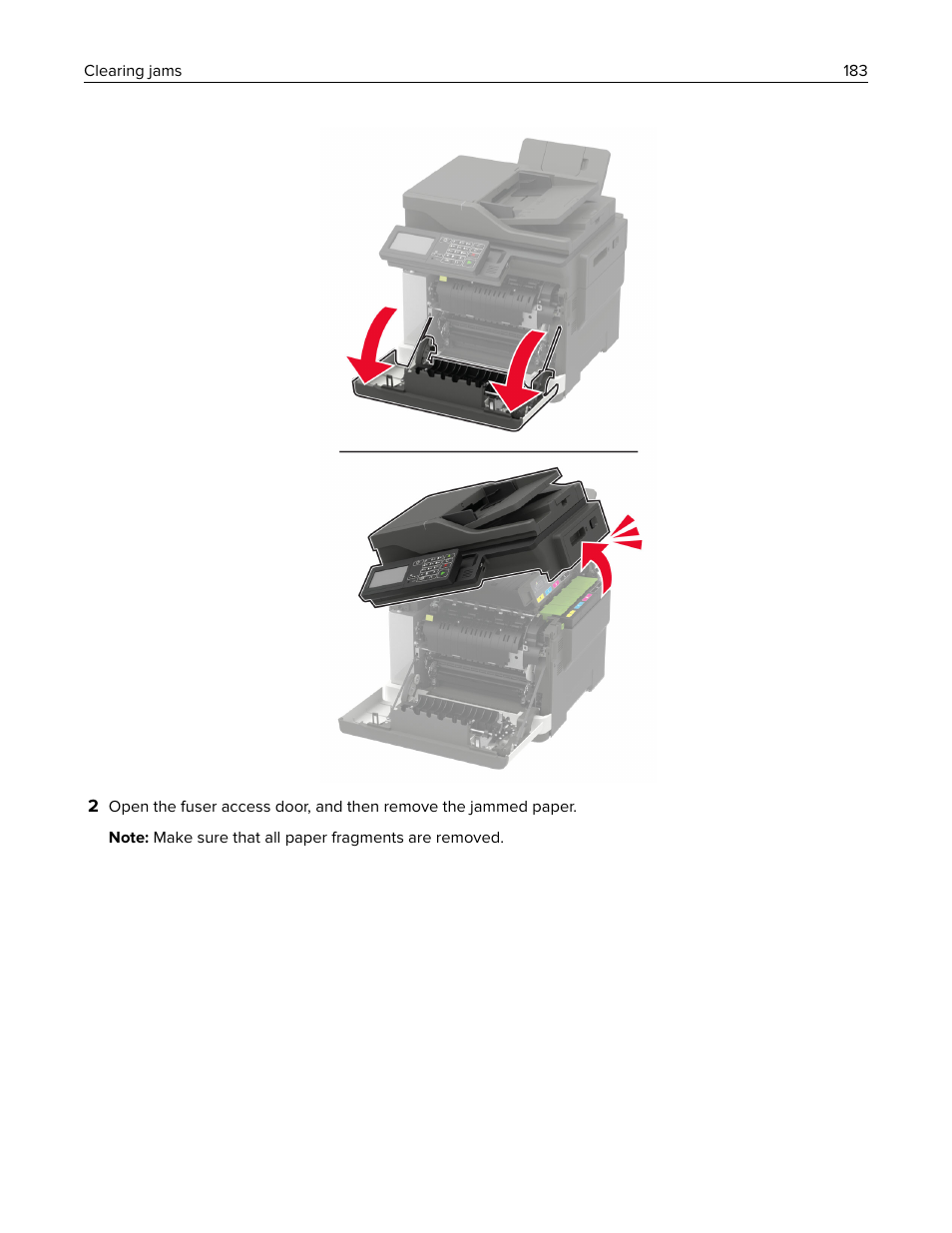 Lexmark CX622ade Color Laser Printer User Manual | Page 183 / 270