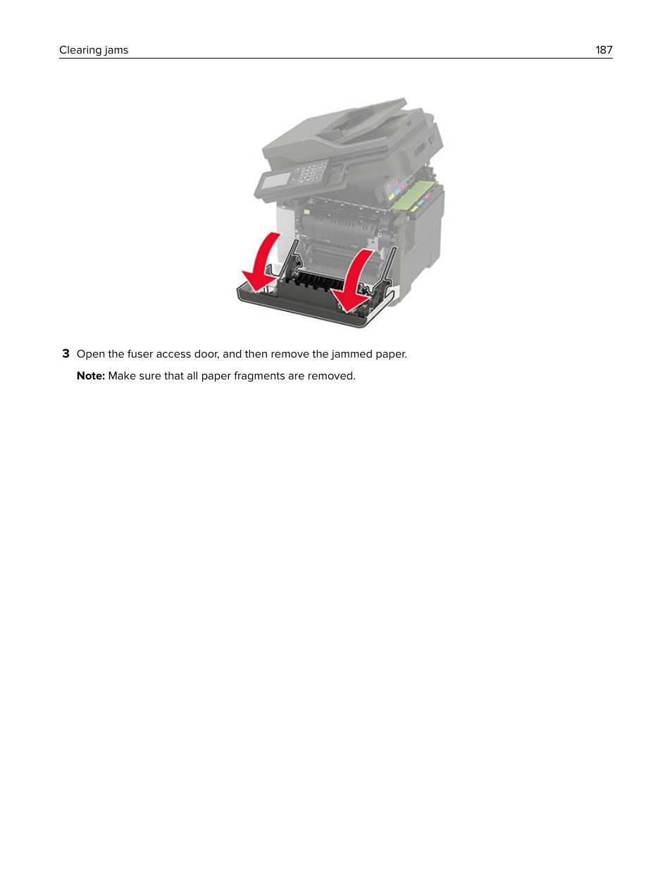 Lexmark CX622ade Color Laser Printer User Manual | Page 187 / 270