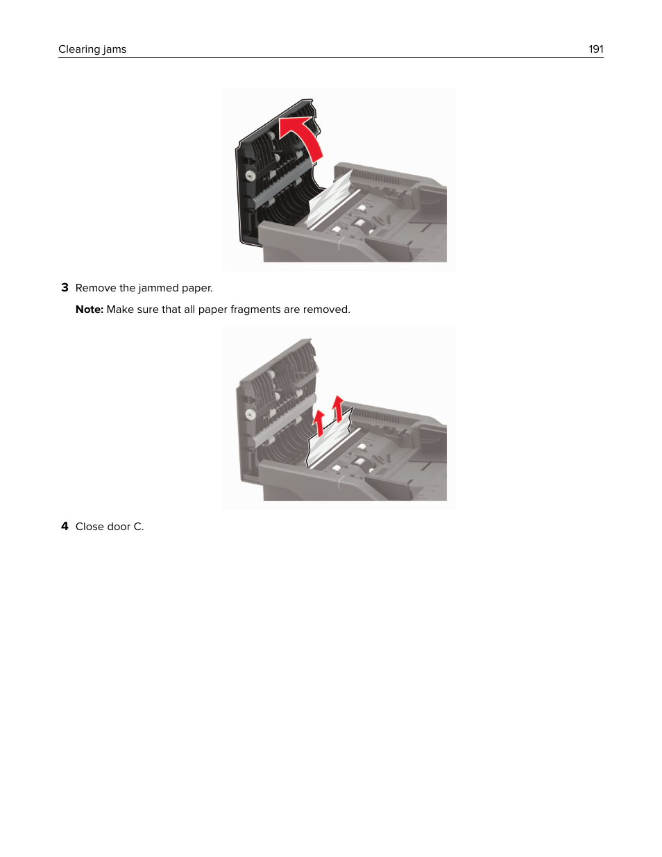 Lexmark CX622ade Color Laser Printer User Manual | Page 191 / 270