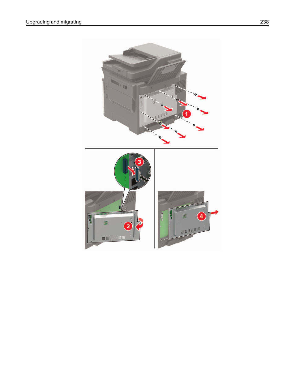 Lexmark CX622ade Color Laser Printer User Manual | Page 238 / 270