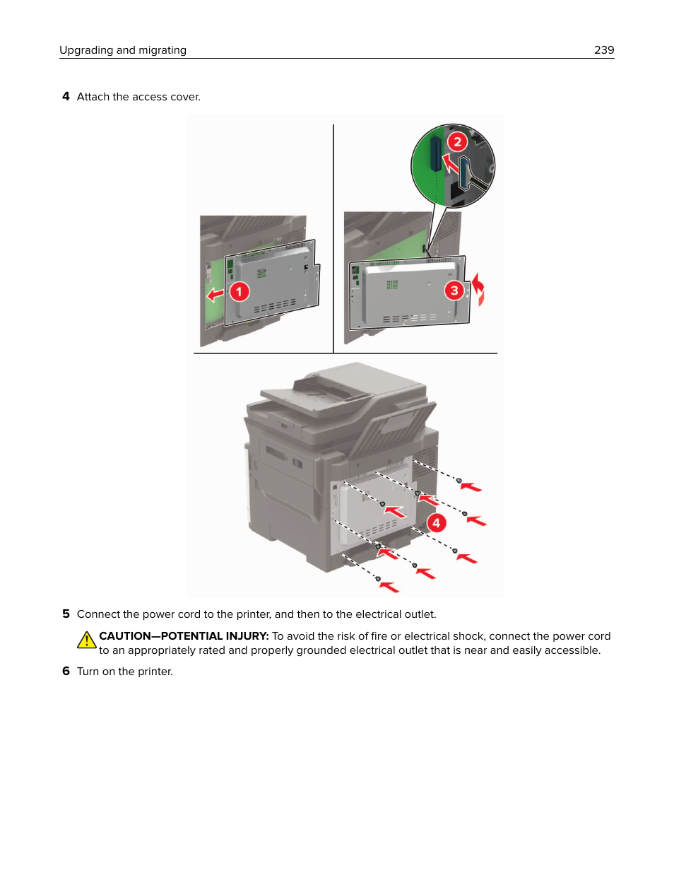 Lexmark CX622ade Color Laser Printer User Manual | Page 239 / 270