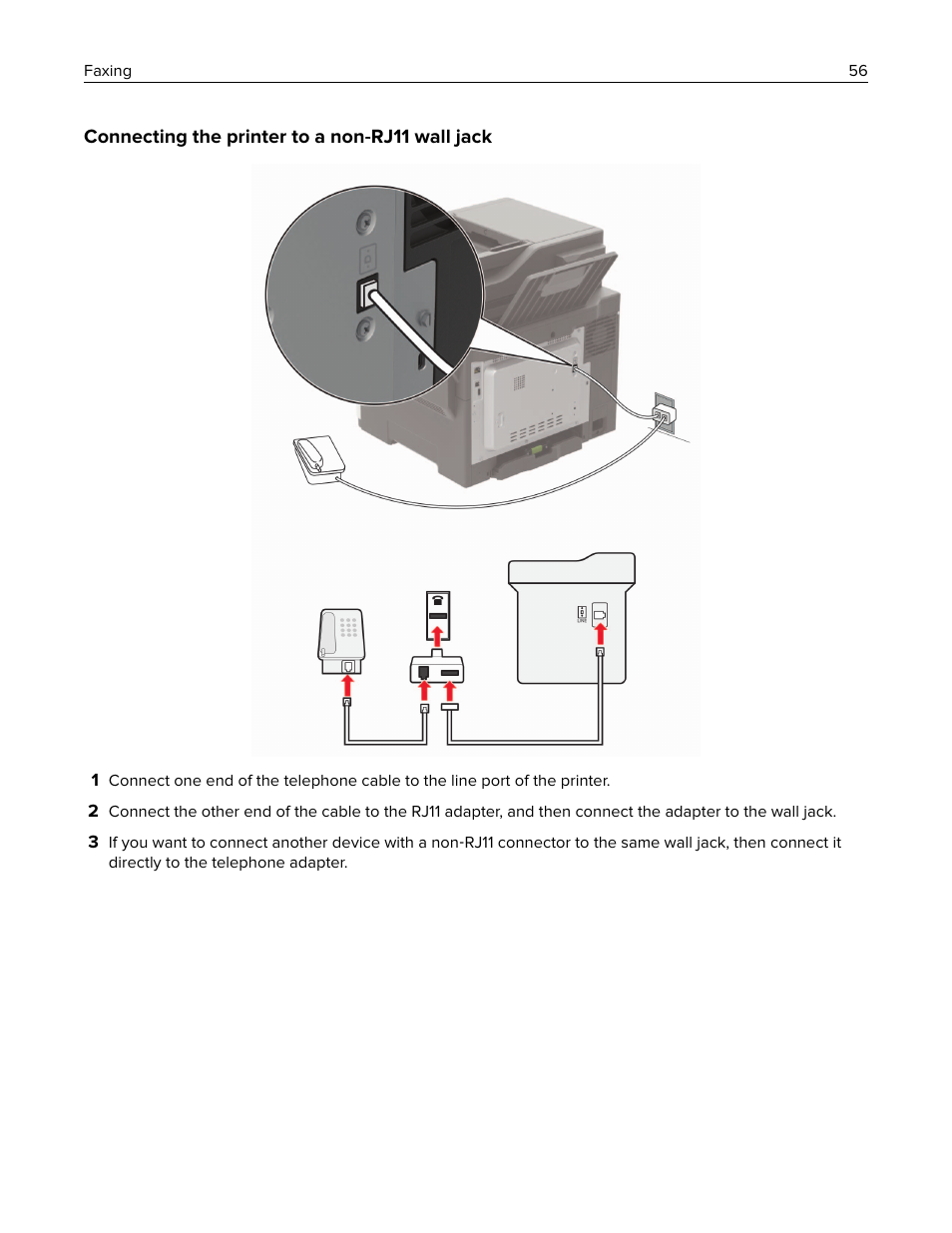 Lexmark CX622ade Color Laser Printer User Manual | Page 56 / 270