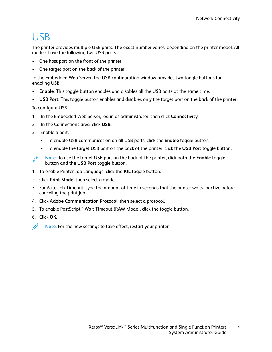 Xerox VersaLink C500/DN Color Laser Printer User Manual | Page 43 / 204