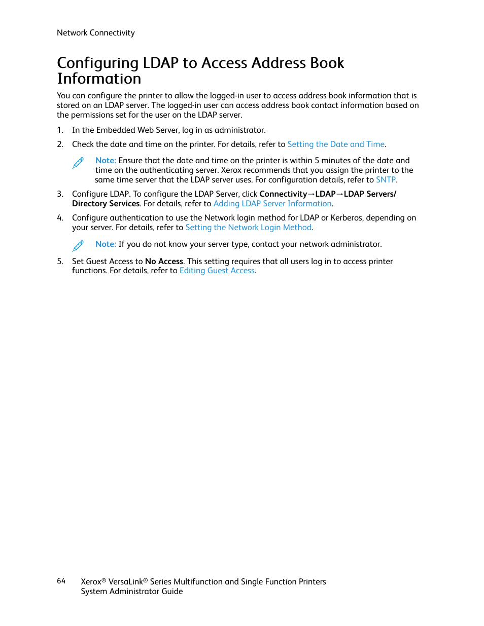 Xerox VersaLink C500/DN Color Laser Printer User Manual | Page 64 / 204