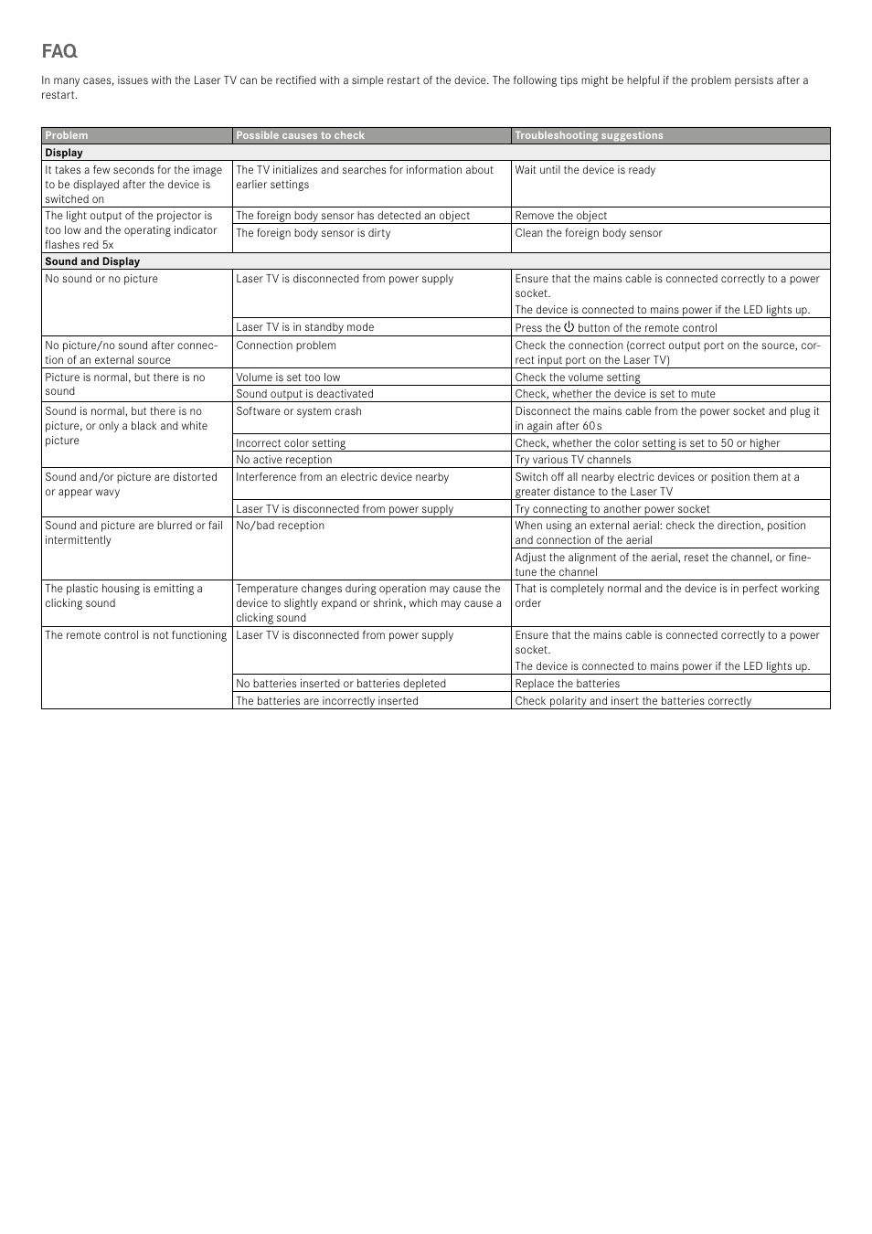 LEICA Cine 1 100" 3000-Lumen XPR UHD 4K Ultra Short-Throw SmHome Theater Projector User Manual | Page 27 / 99