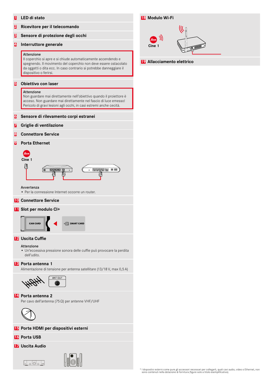 LEICA Cine 1 100" 3000-Lumen XPR UHD 4K Ultra Short-Throw SmHome Theater Projector User Manual | Page 63 / 99