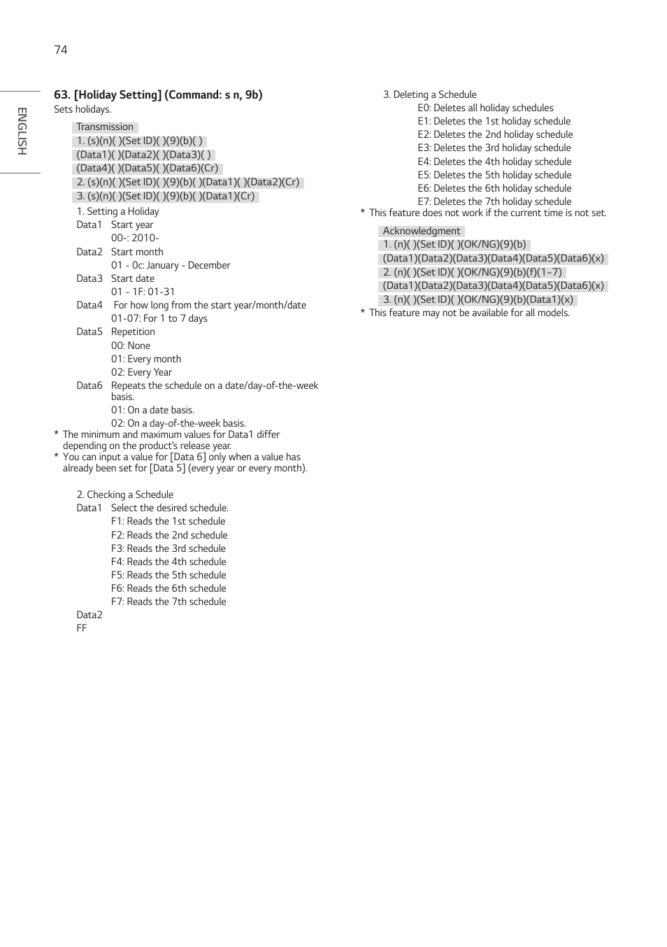 LG ProBeam BU70QGA 7000-Lumen 4K Laser SmProjector User Manual | Page 129 / 143
