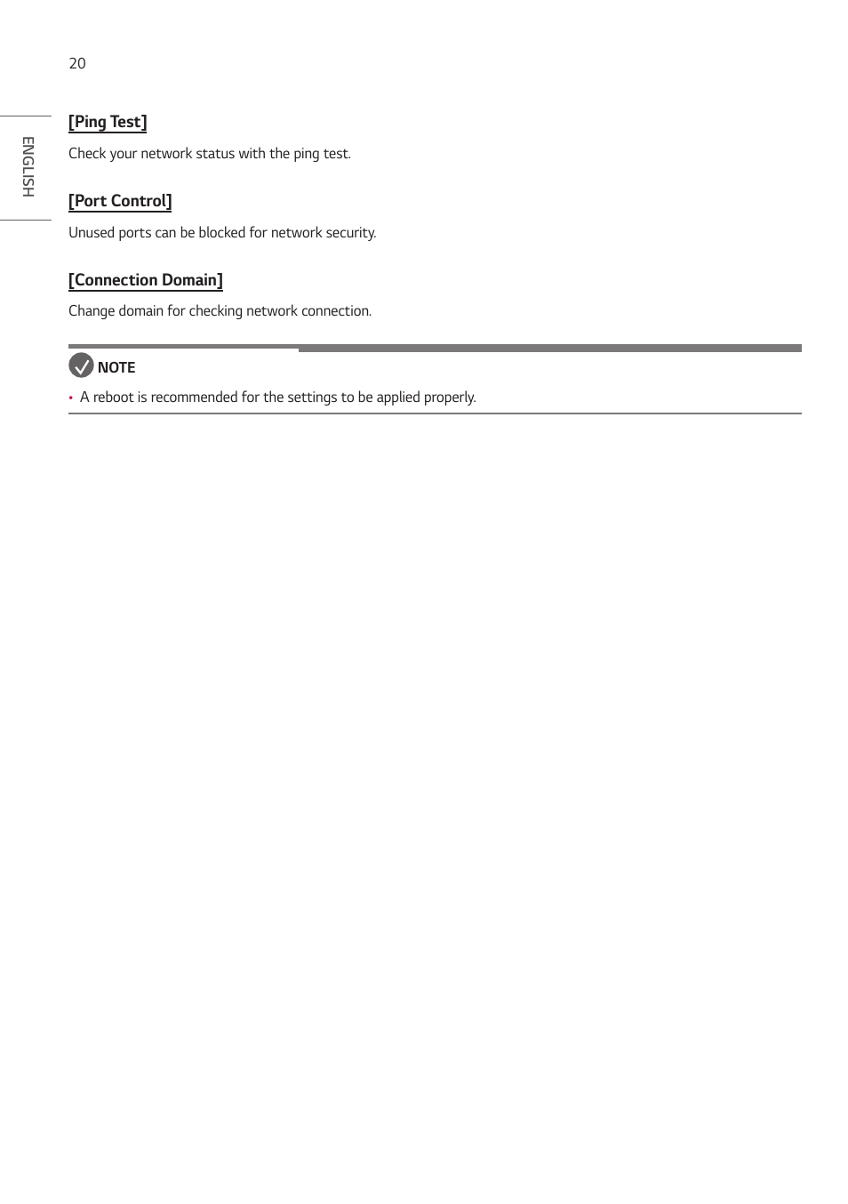 LG ProBeam BU70QGA 7000-Lumen 4K Laser SmProjector User Manual | Page 75 / 143