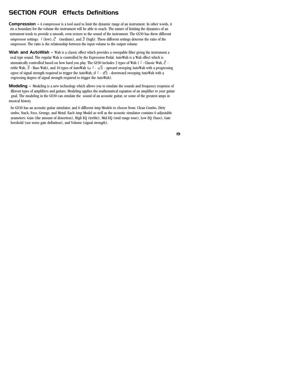 DOD GS30 User Manual | Page 23 / 36