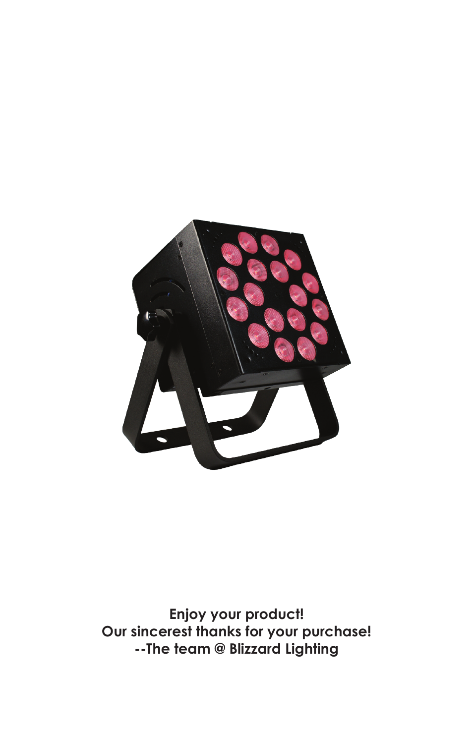 Blizzard RokBox 5 RGBAW Color Wash LED Fixture User Manual | Page 20 / 20