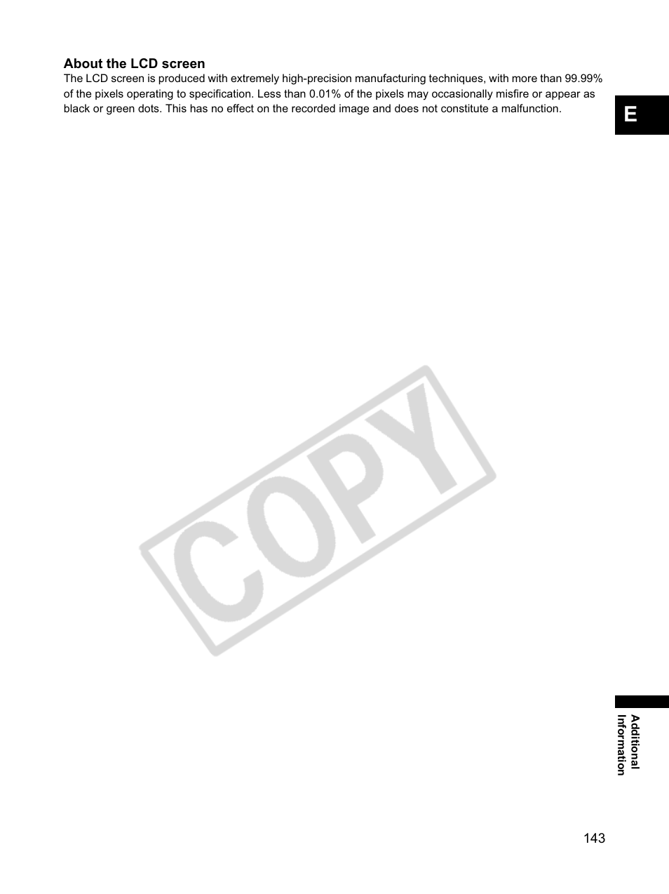 Canon XLH1 User Manual | Page 143 / 157