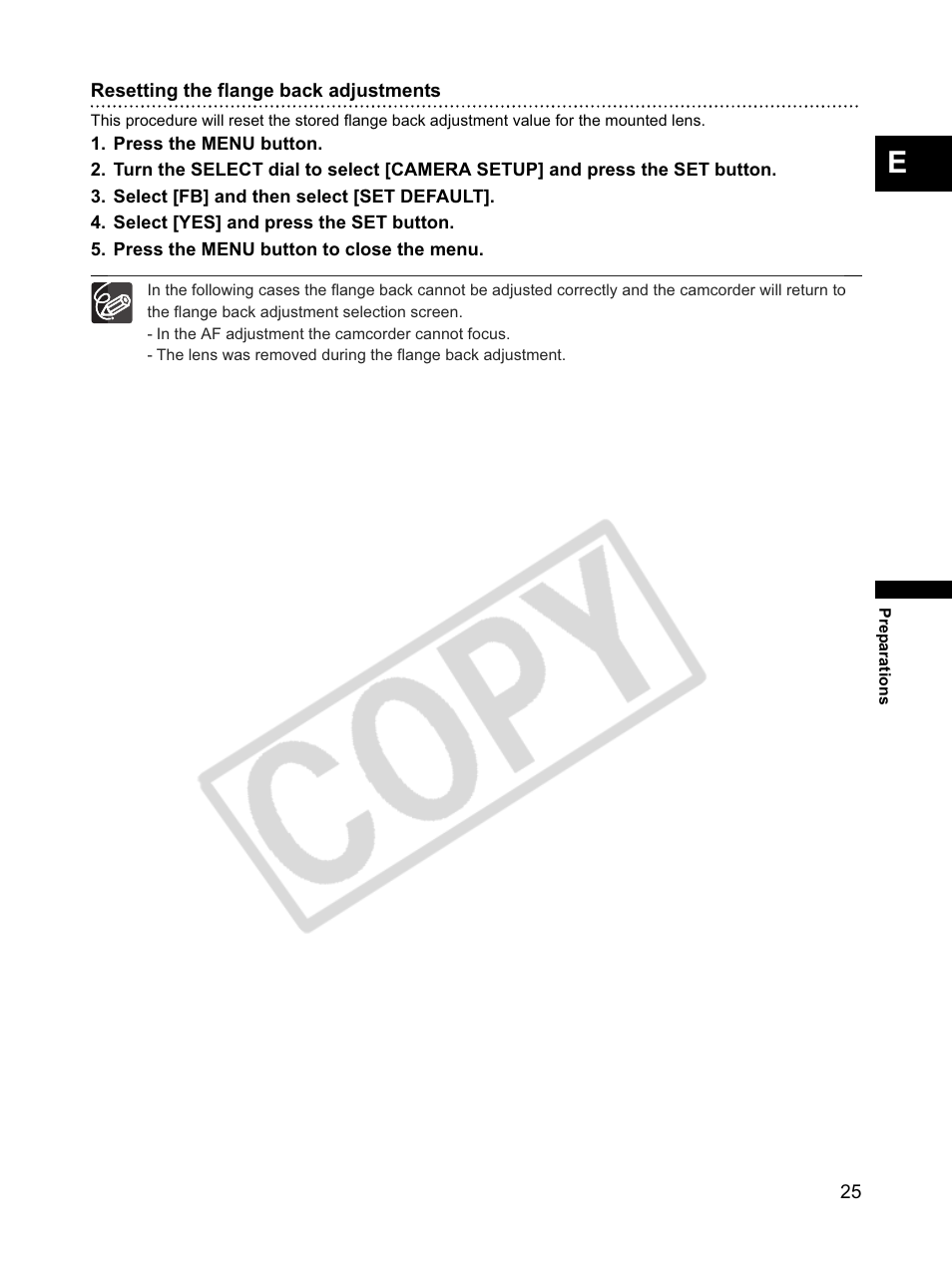 Canon XLH1 User Manual | Page 25 / 157