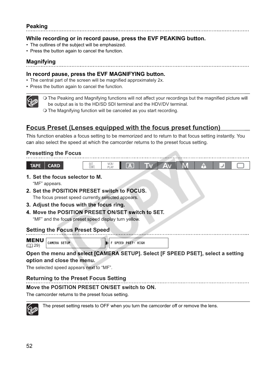 Canon XLH1 User Manual | Page 52 / 157