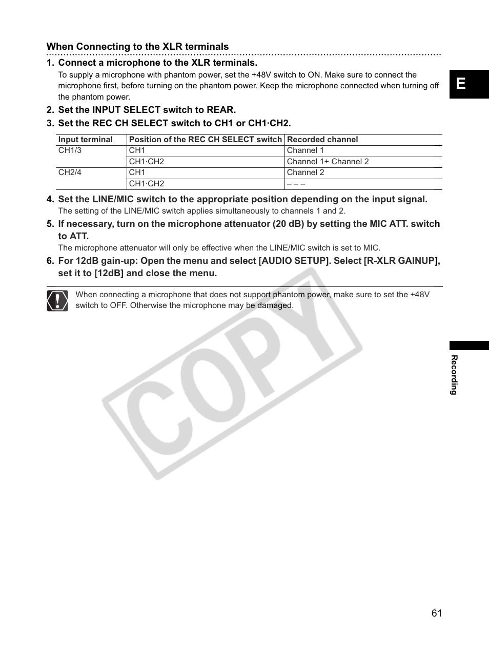 Canon XLH1 User Manual | Page 61 / 157