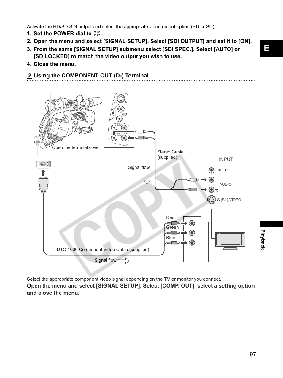 Canon XLH1 User Manual | Page 97 / 157