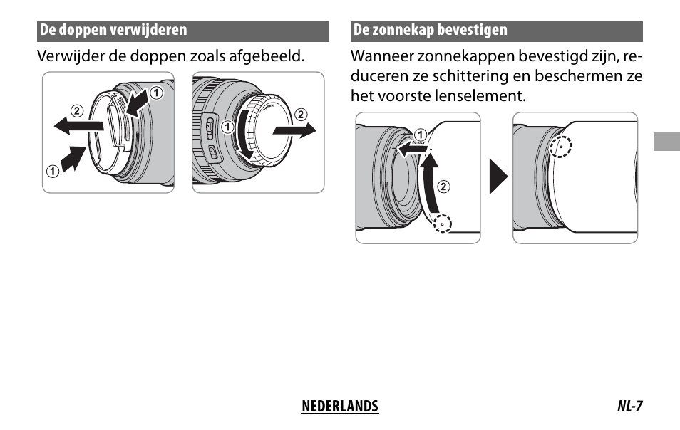 FujiFilm Lens Hood for XF 80mm f/2.8 R LM OIS WR Macro Lens User Manual | Page 57 / 172