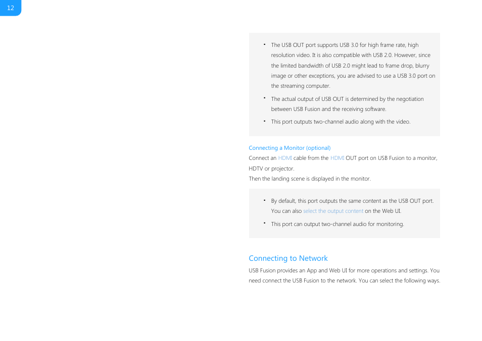 Connecting to network | Magewell USB Fusion HDMI & USB Video Capture Device User Manual | Page 12 / 166