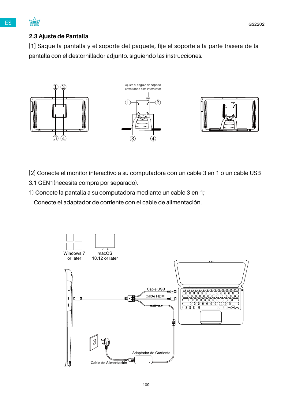 Huion Kamvas 22 Plus Pen Display User Manual | Page 109 / 125