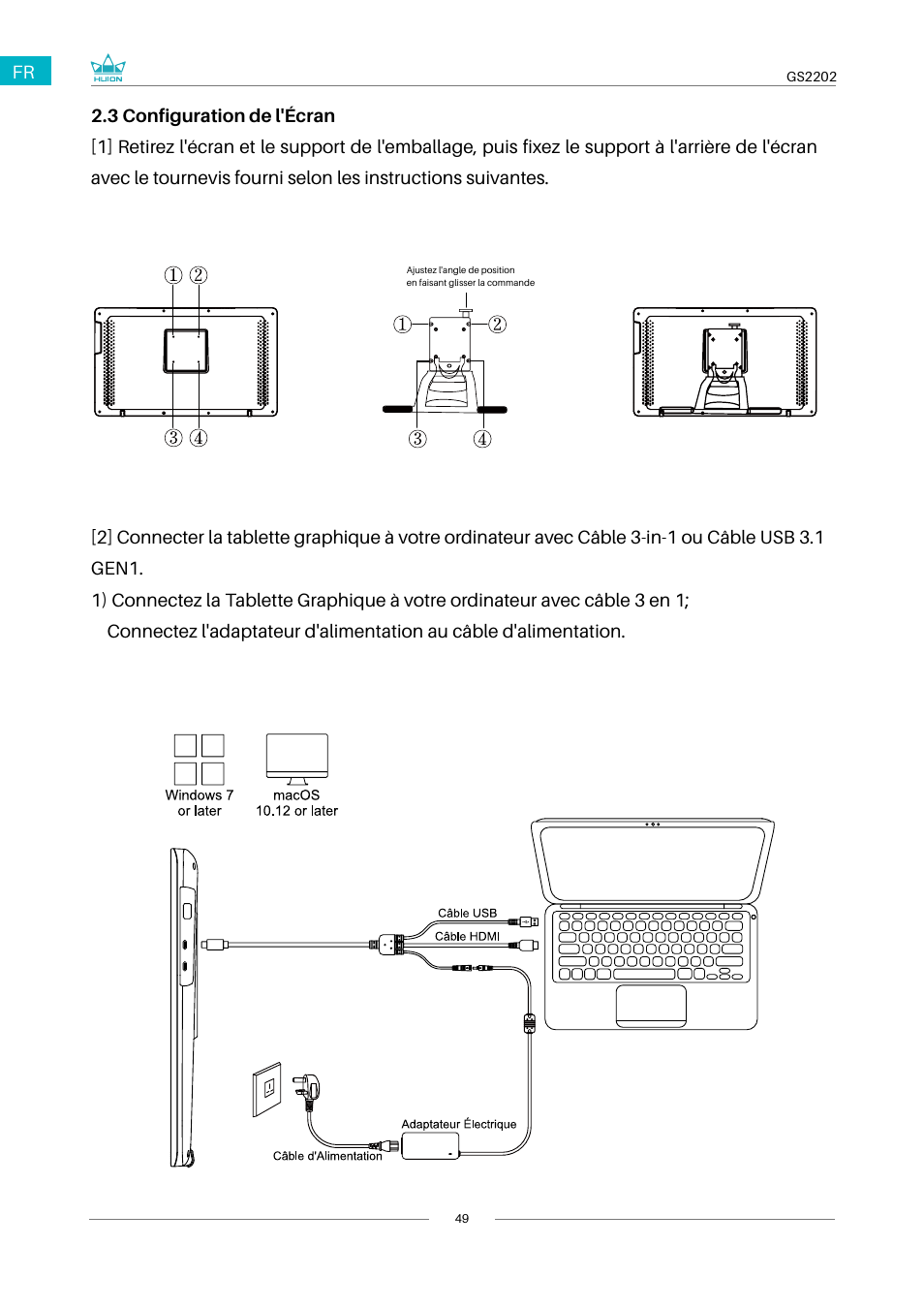 Huion Kamvas 22 Plus Pen Display User Manual | Page 49 / 125