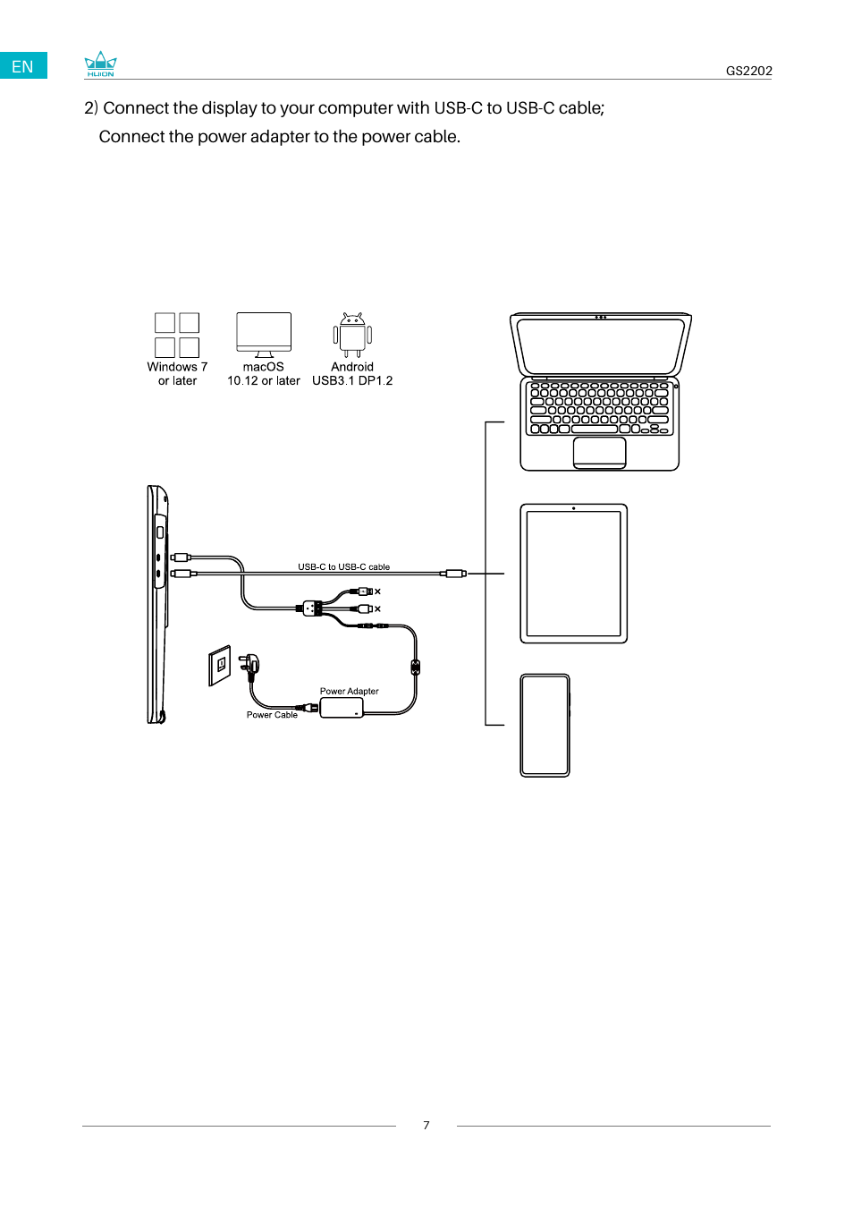 Huion Kamvas 22 Plus Pen Display User Manual | Page 7 / 125