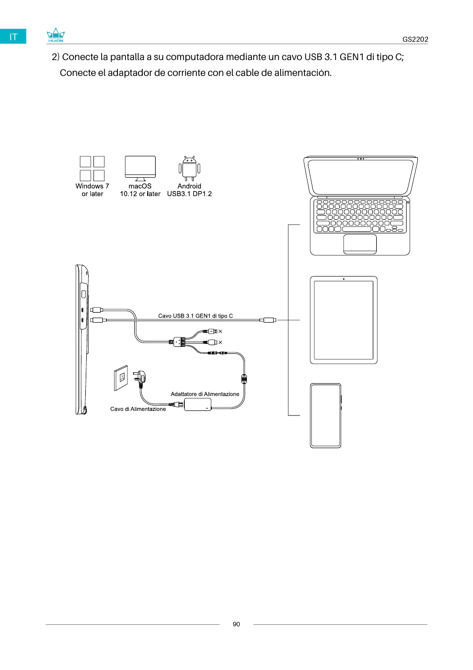 Huion Kamvas 22 Plus Pen Display User Manual | Page 90 / 125