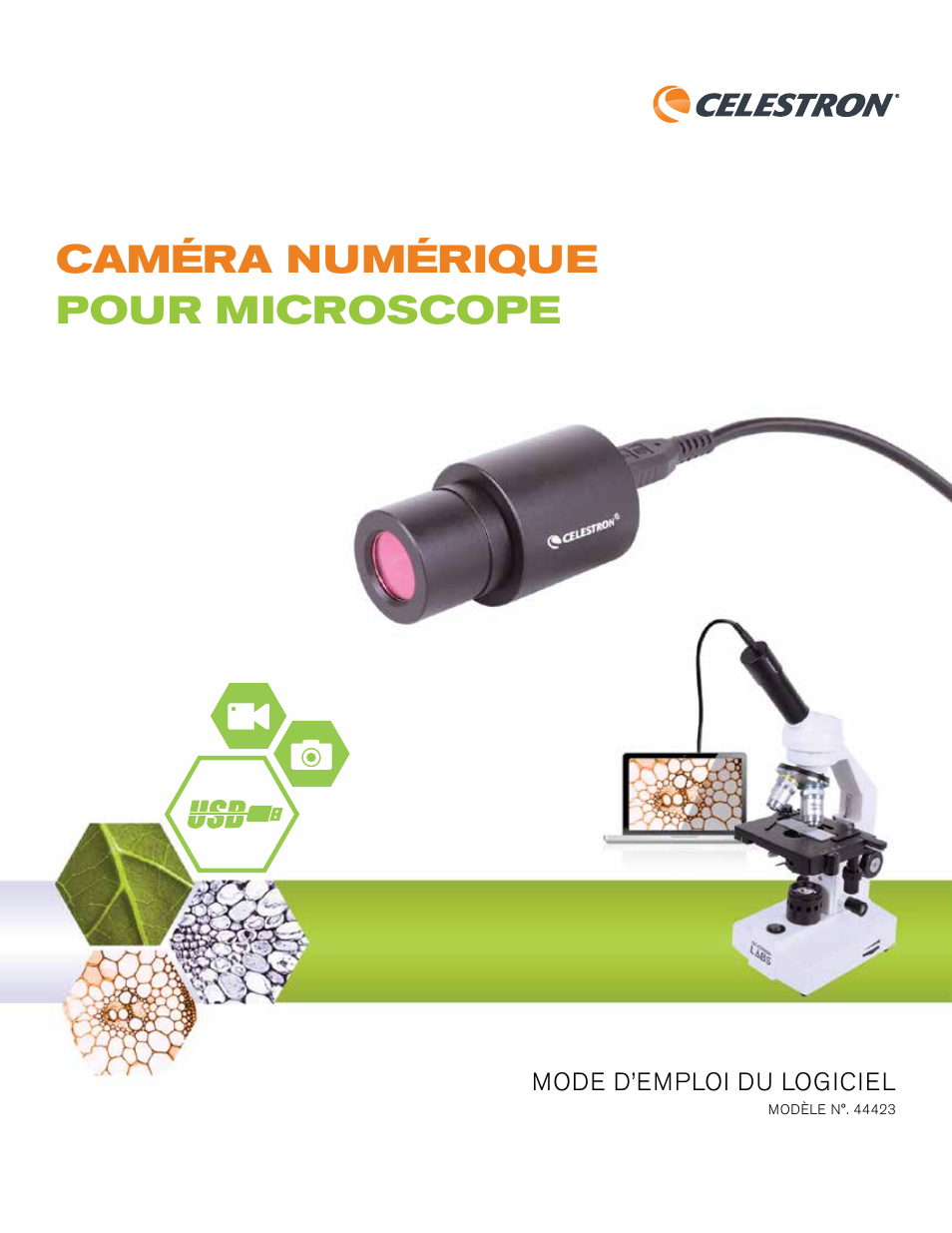 Caméra numérique pour microscope | Celestron 2MP Digital Microscope Imager User Manual | Page 18 / 85