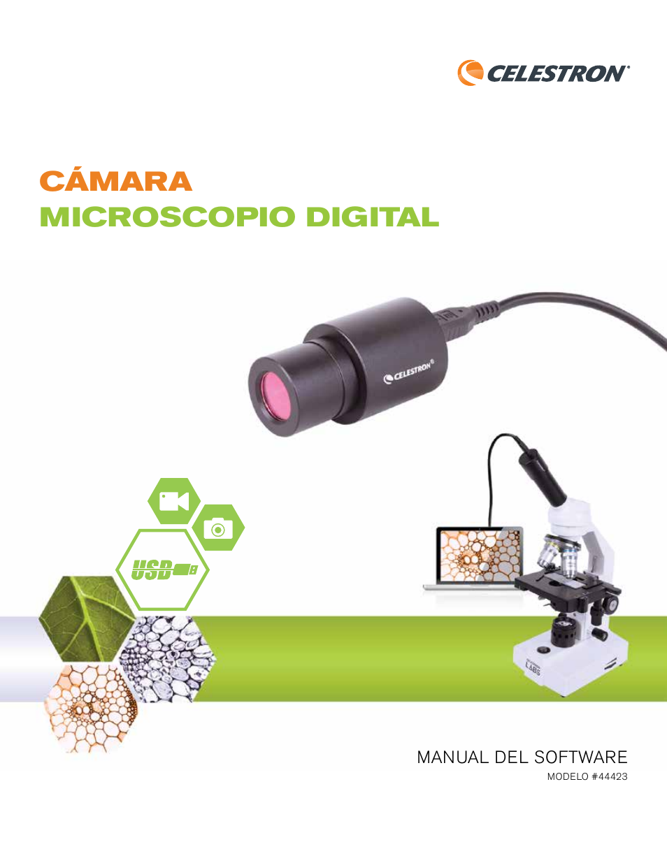 Cámara microscopio digital | Celestron 2MP Digital Microscope Imager User Manual | Page 52 / 85