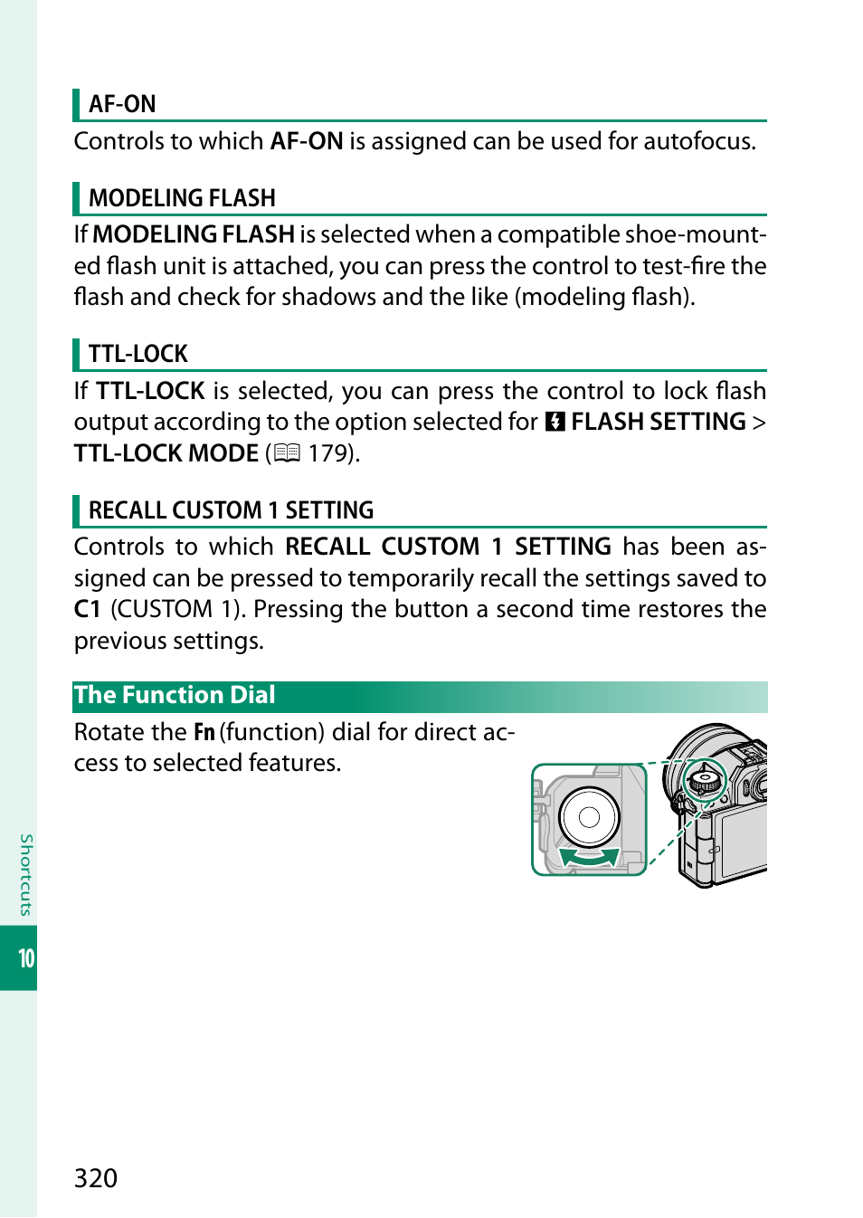 The function dial | FujiFilm X-S20 Mirrorless Camera with 18-55mm Lens (Black) User Manual | Page 346 / 424