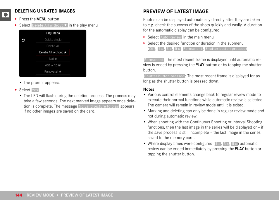 Preview of latest image | LEICA M11 Monochrom Rangefinder Camera User Manual | Page 144 / 185