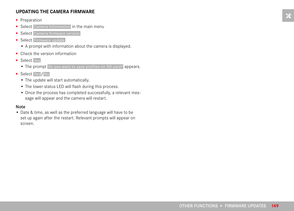 LEICA M11 Monochrom Rangefinder Camera User Manual | Page 149 / 185