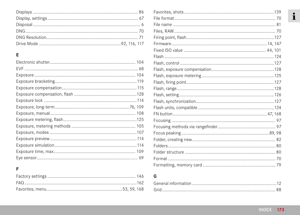 LEICA M11 Monochrom Rangefinder Camera User Manual | Page 173 / 185