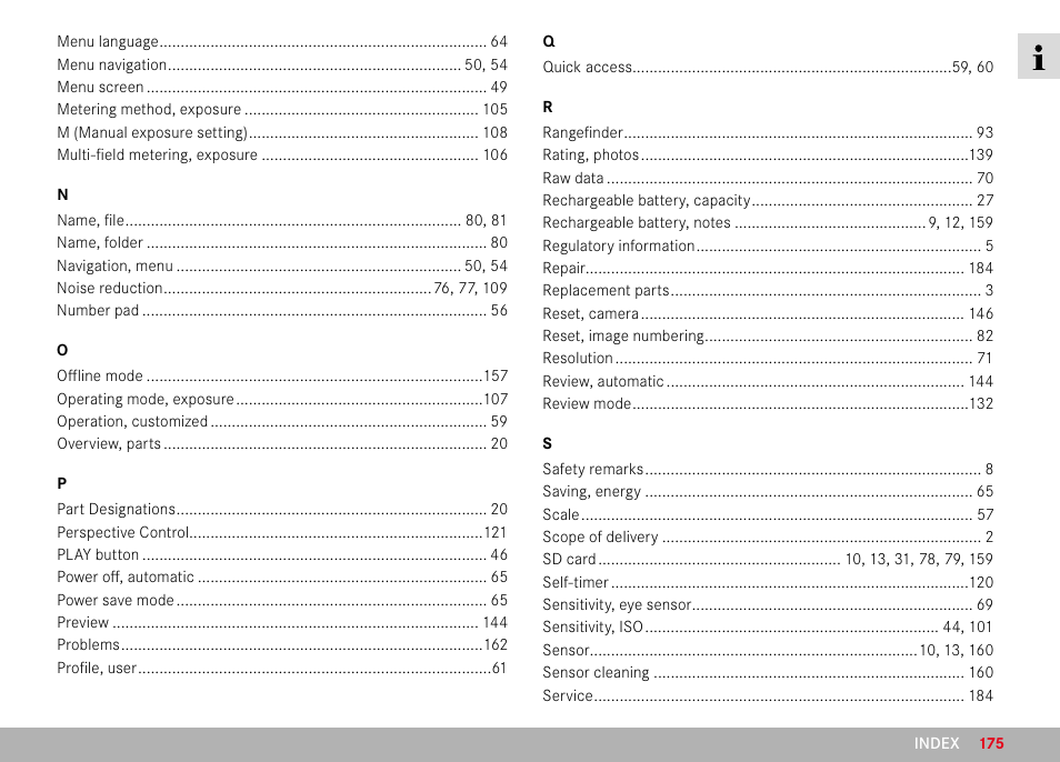 LEICA M11 Monochrom Rangefinder Camera User Manual | Page 175 / 185