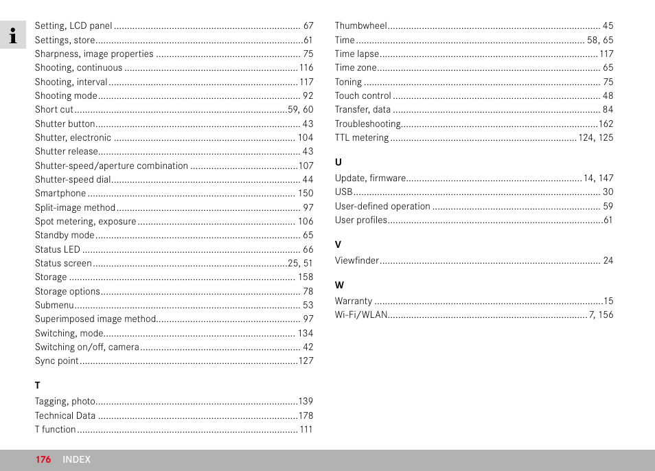 LEICA M11 Monochrom Rangefinder Camera User Manual | Page 176 / 185