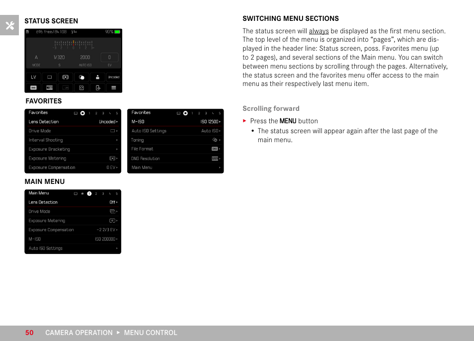 LEICA M11 Monochrom Rangefinder Camera User Manual | Page 50 / 185