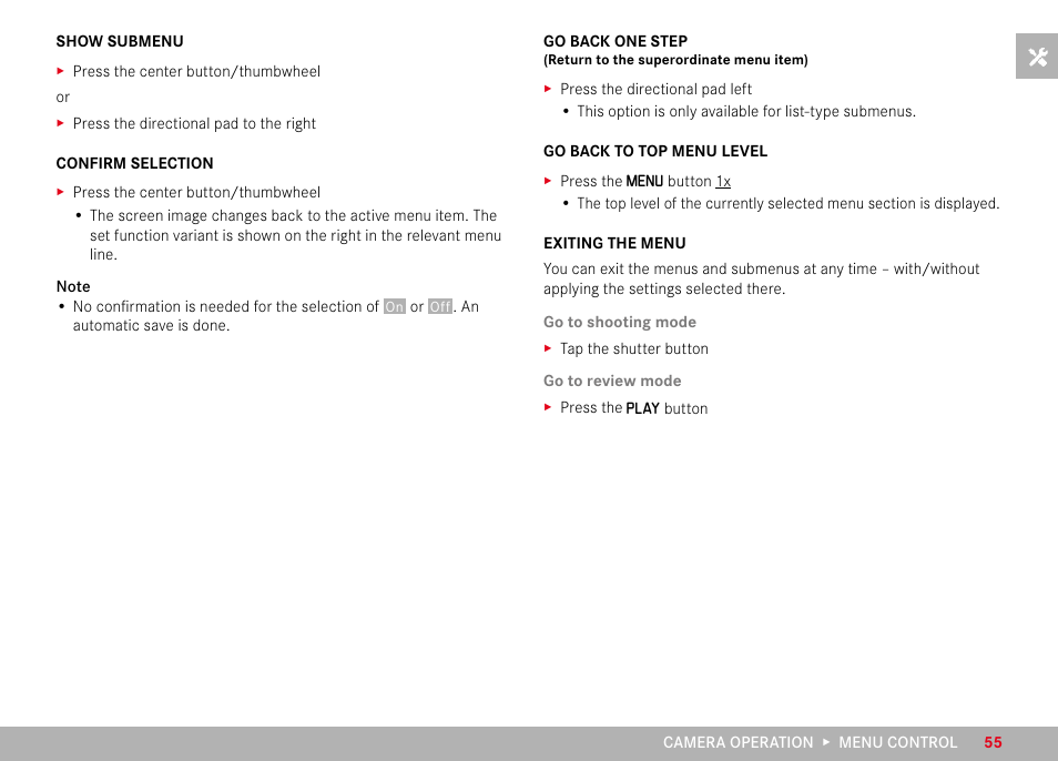 LEICA M11 Monochrom Rangefinder Camera User Manual | Page 55 / 185