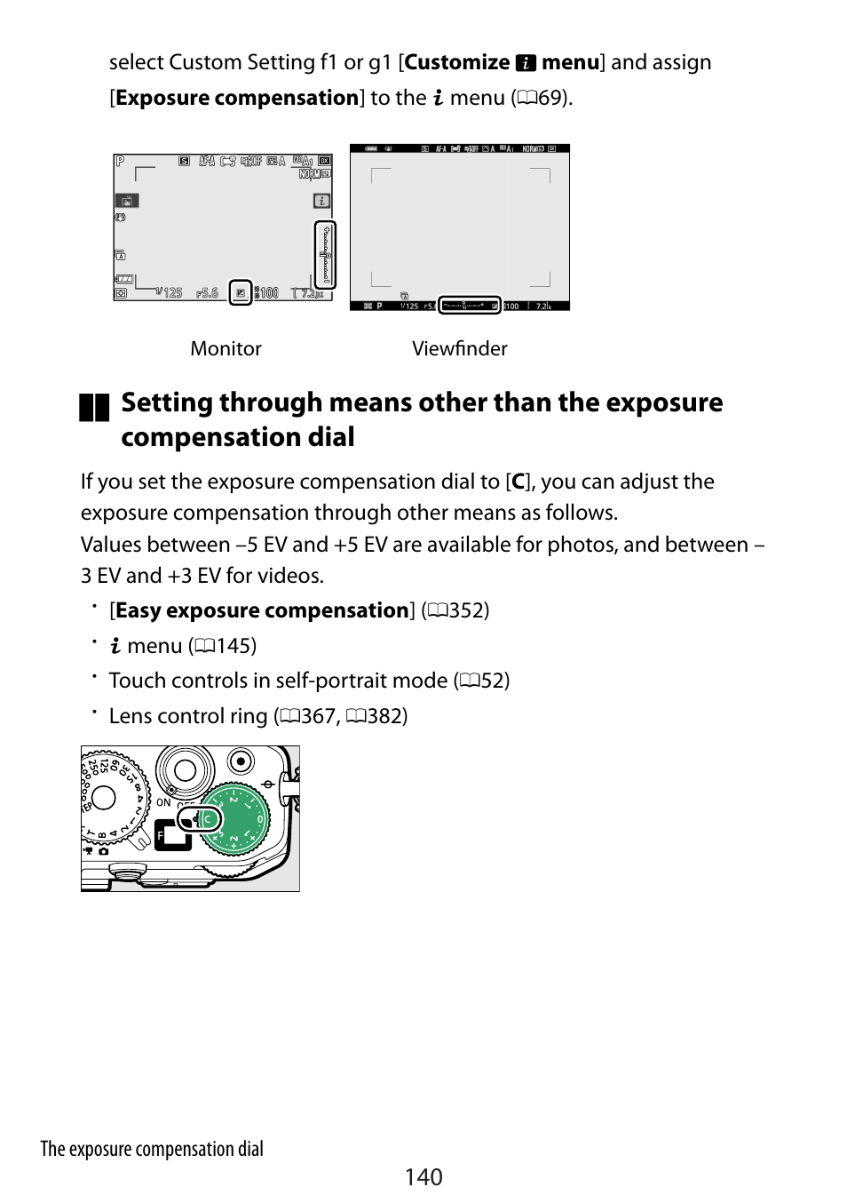 Nikon Zfc Mirrorless Camera with 28mm Lens User Manual | Page 140 / 624