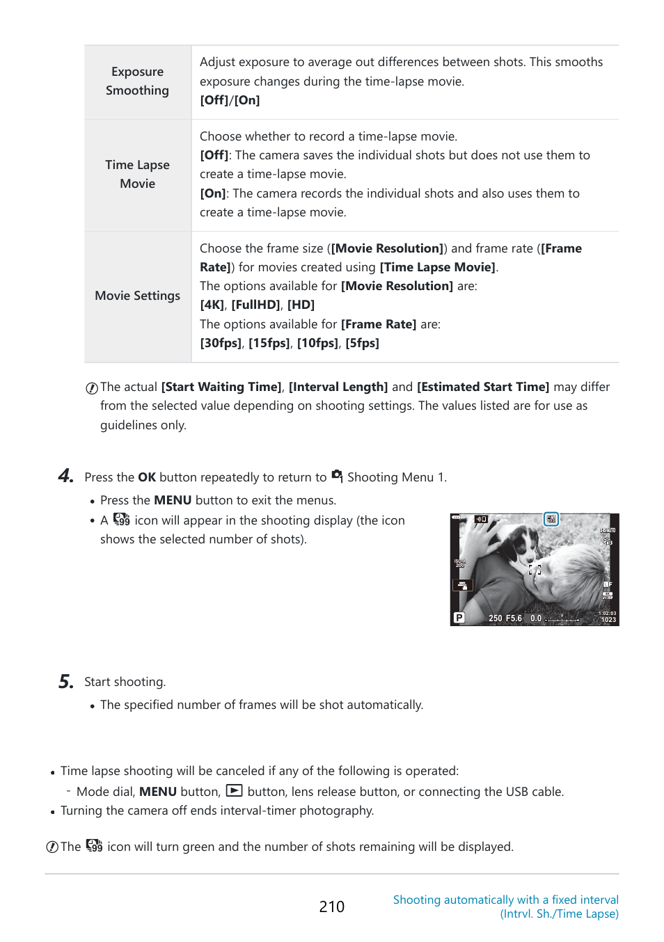 OM SYSTEM OM-5 Mirrorless Camera with 12-45mm f/4 PRO Lens (Silver) User Manual | Page 210 / 467