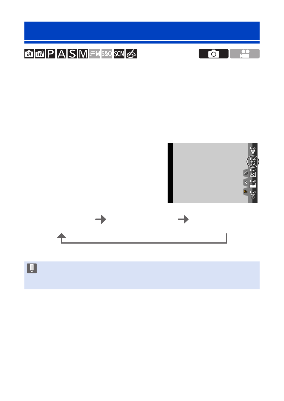 Preview mode, Press [fn6 | Panasonic Lumix G100 Mirrorless Camera with 12-32mm Lens User Manual | Page 104 / 509