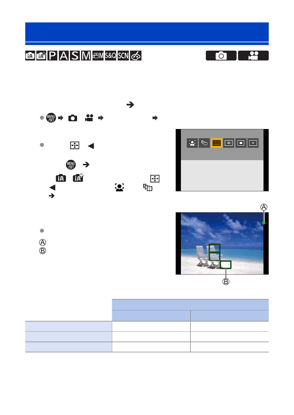 Using af | Panasonic Lumix G100 Mirrorless Camera with 12-32mm Lens User Manual | Page 126 / 509