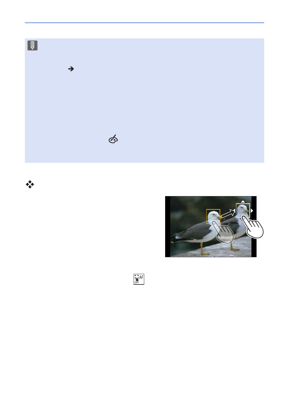 Setting up [pull focus | Panasonic Lumix G100 Mirrorless Camera with 12-32mm Lens User Manual | Page 257 / 509