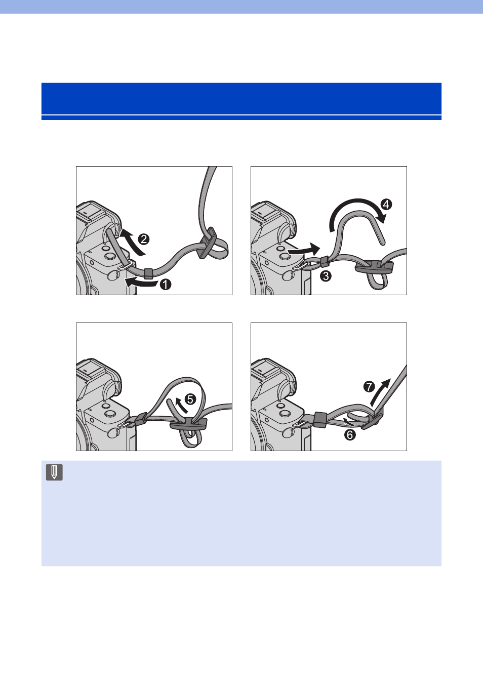 Getting started, Attaching a shoulder strap | Panasonic Lumix G100 Mirrorless Camera with 12-32mm Lens User Manual | Page 30 / 509