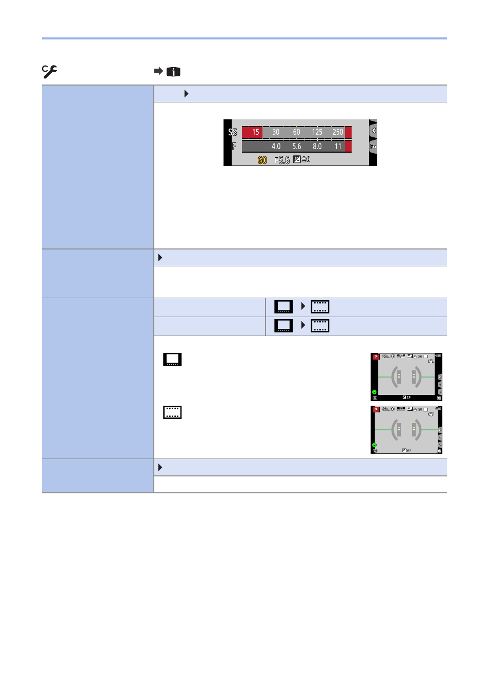 Custom] menu [monitor / display | Panasonic Lumix G100 Mirrorless Camera with 12-32mm Lens User Manual | Page 345 / 509