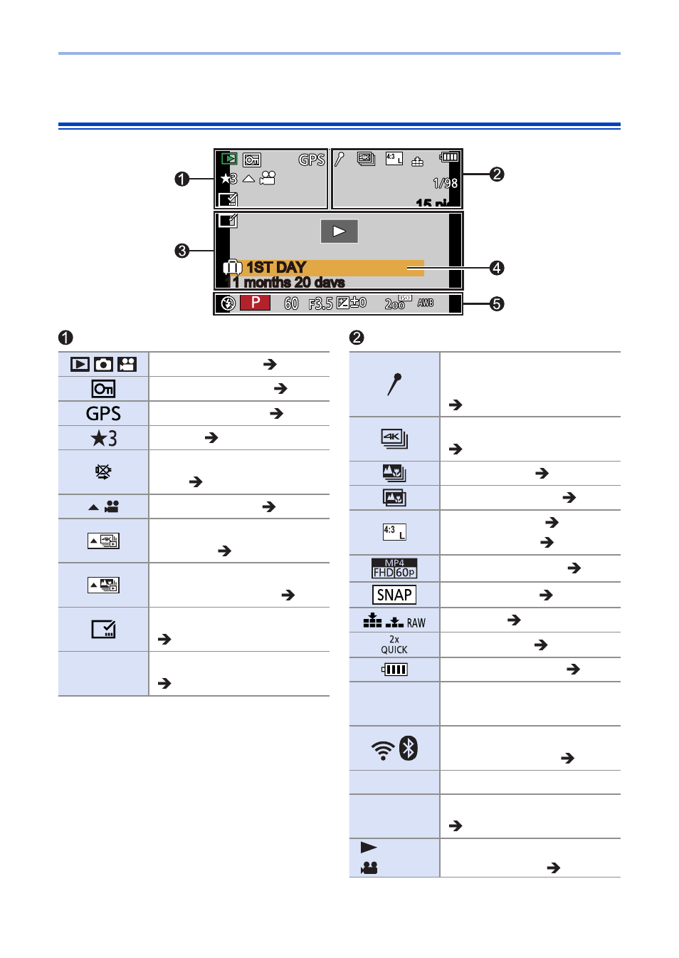 Playback screen | Panasonic Lumix G100 Mirrorless Camera with 12-32mm Lens User Manual | Page 457 / 509