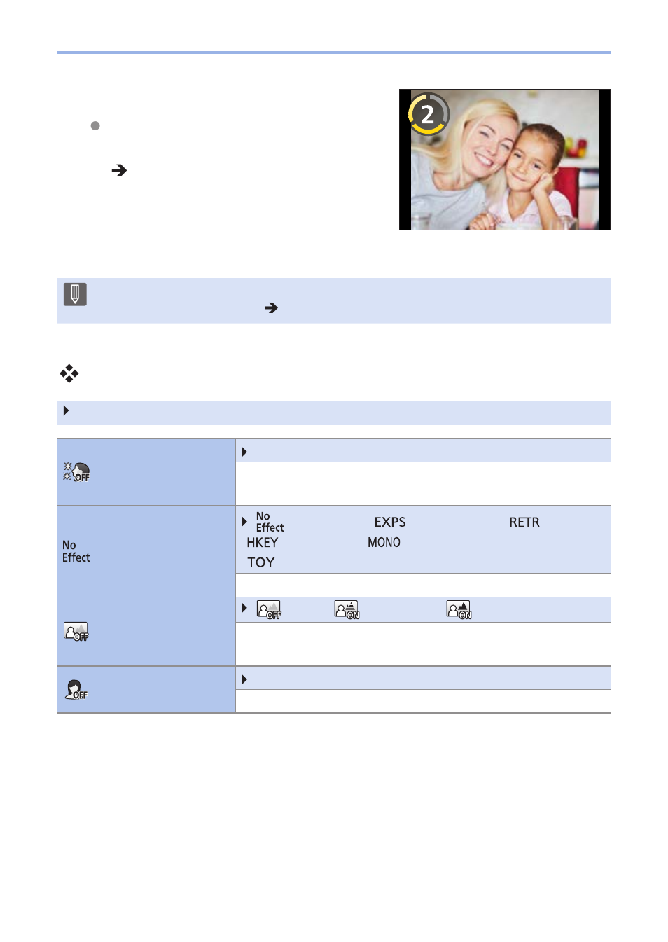 Take the picture, Setting items | Panasonic Lumix G100 Mirrorless Camera with 12-32mm Lens User Manual | Page 84 / 509