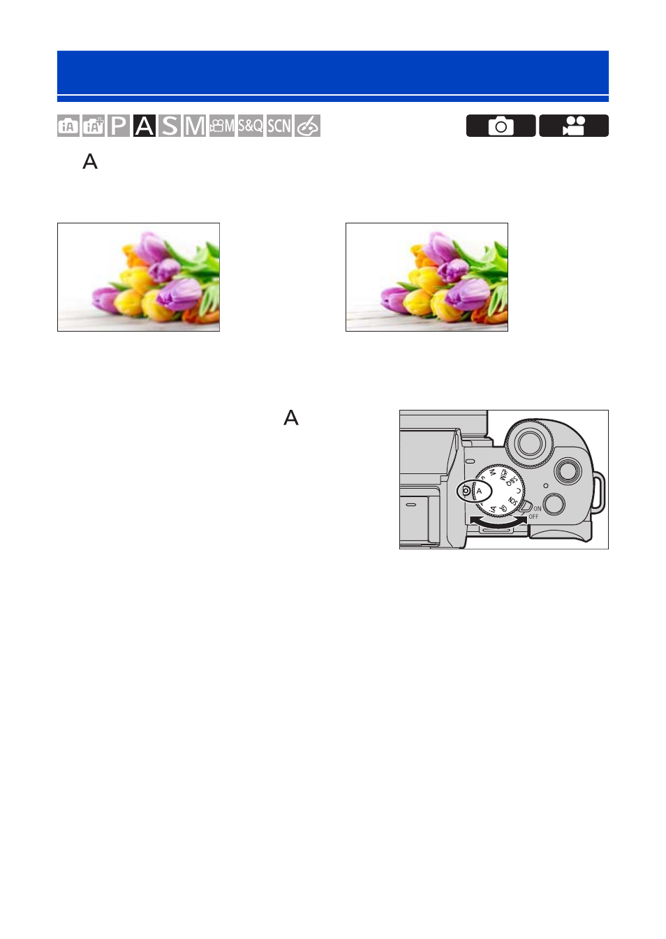 Aperture-priority ae mode | Panasonic Lumix G100 Mirrorless Camera with 12-32mm Lens User Manual | Page 93 / 509