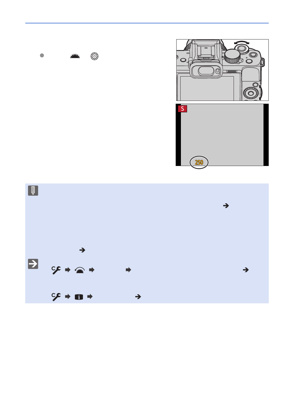 Set the shutter speed, Start recording | Panasonic Lumix G100 Mirrorless Camera with 12-32mm Lens User Manual | Page 97 / 509